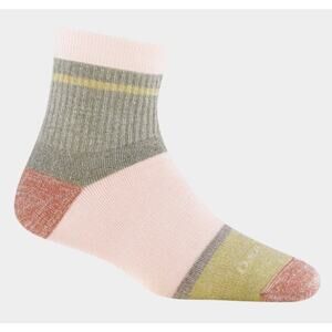 Darn Tough Women's S Dusty Rose Apres Shorty Heavyweight Lifestyle Socks K16-11
